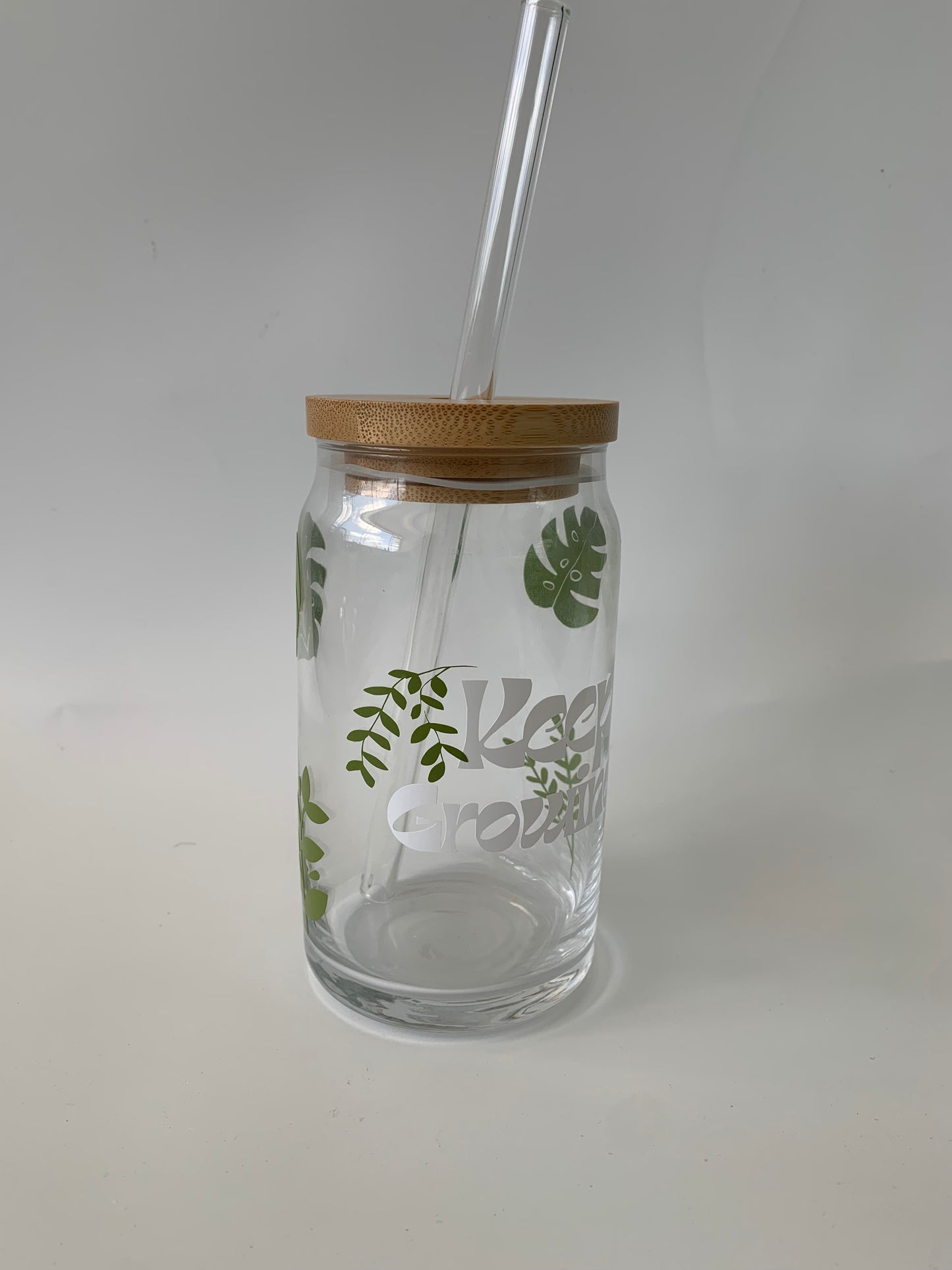 Coffee Cup Keep Growing w/ Lid and Straw